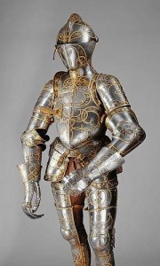 German, documented 1513–1579 Equestrian Armour of Emperor Charles V